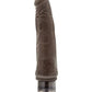 Blush Dr Skin Vibrating Dildo #7 | Chocolate Realistic Dildo | 8.5" Big Dildo | Best Vibrator for Women Blush Novelties