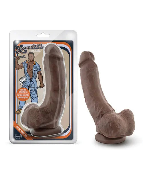 Blush Large Dildo | Mechanic Big Black Dildo | Chocolate Suction Cup Dildo | Best Dildo Blush Novelties