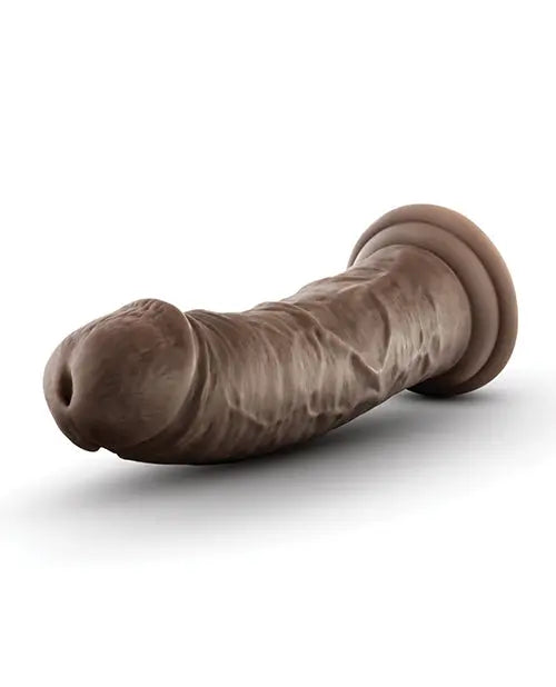 Blush Silicone Dildo | Large Dildo | 8" Big Dildo | Chocolate Suction Cup Dildo | Best Dildo Blush Novelties
