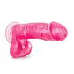 Blush B Yours Realistic Dildo | Sweet n Hard Big Dildo | Pink Suction Cup Dildo Blush Novelties