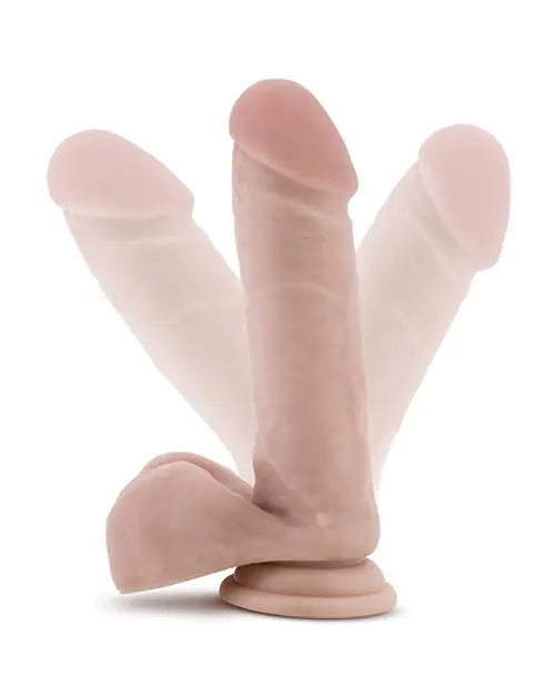 Blush Large Dildo | Cowboy Realistic Dildo | Flesh Suction Cup Dildo | Best Dildo Blush Novelties