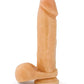 Blush Hung Rider Realistic Dildo | Mitch 8" Big Dildo | Flesh Suction Cup Dildo Blush Novelties