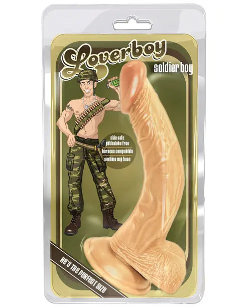 Blush Large Dildo | Soldier Boy Big Dildo | Flesh Suction Cup Dildo | Best Dildo Blush Novelties