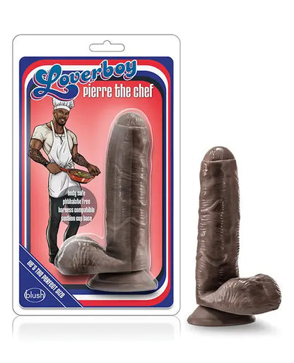 Blush Big Black Dildo | Pierre the Chef Big Dildo | Chocolate Suction Cup Dildo Blush Novelties