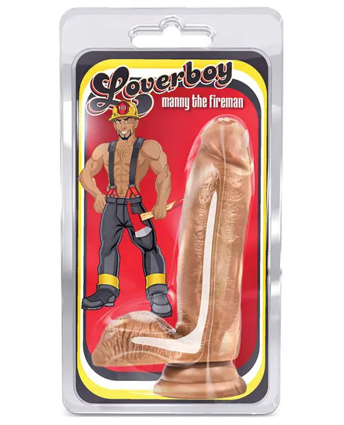 Blush Coverboy Suction Cup Dildo | Manny the Fireman Realistic Dildo | Latin 6.75" Big Dildo Blush Novelties