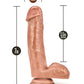 Blush Coverboy 7-Inch Big Dildo | Kingpin Realistic Dildo | Latin Large Dildo | Suction Cup Dildo Blush Novelties