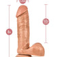 Blush Coverboy 7.75" Big Dildo | Matador Realistic Dildo | Latin Large Dildo | Suction Cup Dildo Blush Novelties