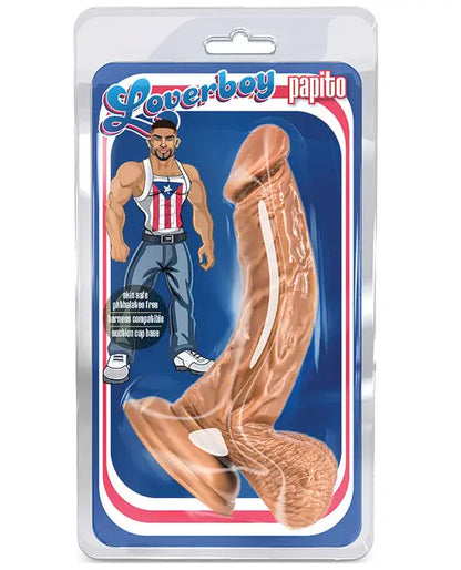 Blush Coverboy Suction Cup Dildo | Papito Realistic Dildo | Latin 6.5" Big Dildo | Curved Large Dildo Blush Novelties