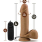 Blush Vibrating Dildo | Soccer Champ 8" Big Dildo | Mocha Suction Cup Dildo Blush Novelties