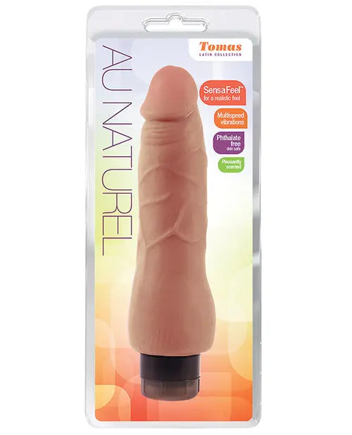Blush Au Naturel Vibrating Dildo | Thomas Realistic Dildo | 8.5" Big Dildo | G-Spot Large Dildo Blush Novelties
