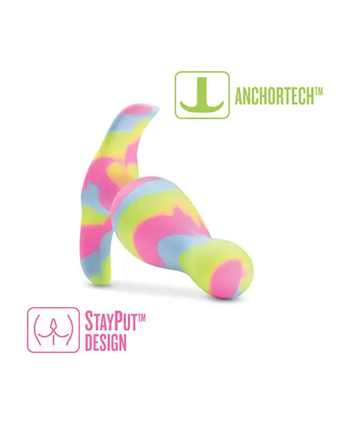 Blush Avant Kaleido Silicone Plug - Lime Blush Novelties