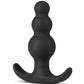 Blush Anal Adventures Beaded Plug - Black Blush Novelties