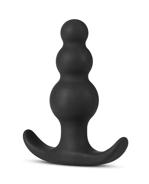 Blush Anal Adventures Beaded Plug - Black Blush Novelties