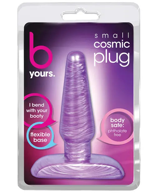 Blush B Yours Cosmic Plug Small - Purple Blush Novelties