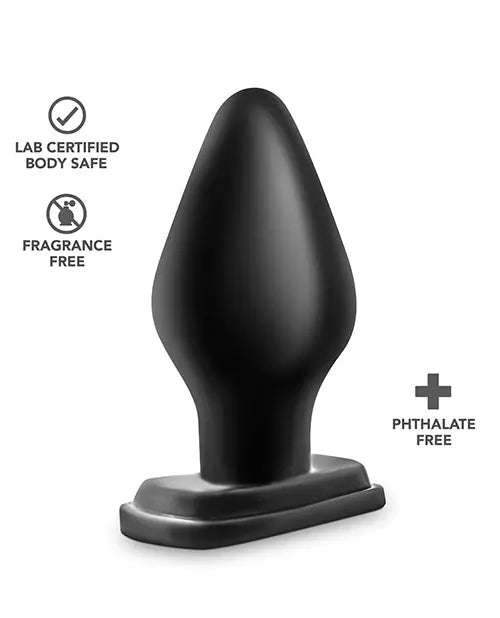 Blush Anal Adventures XXL Plug - Black Blush Novelties