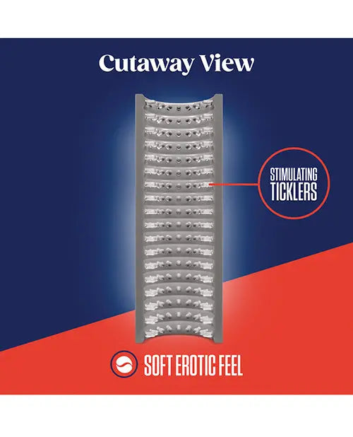 Blush Rize Strokez  - Clear Blush Novelties