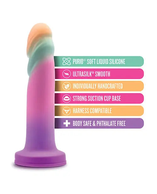 Blush Avant Sunrise Gaze Big Dildo | Silicone Dildo | Sherbet Suction Cup Dildo Blush Novelties