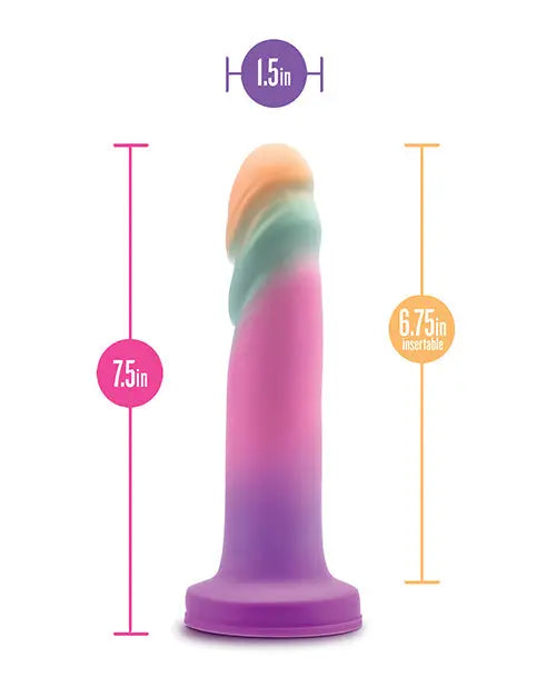 Blush Avant Sunrise Gaze Big Dildo | Silicone Dildo | Sherbet Suction Cup Dildo Blush Novelties