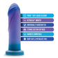 Blush Avant Realistic Dildo | Silicone Dildo | Ocean Blue Suction Cup Dildo Blush Novelties