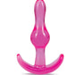 Blush B Yours Curvy Anal Plug - Pink Blush Novelties