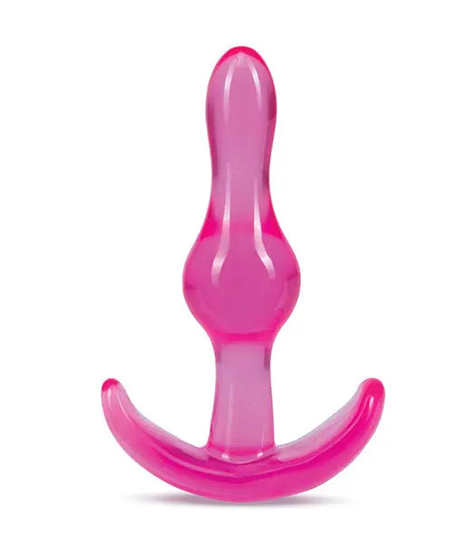 Blush B Yours Curvy Anal Plug - Pink Blush Novelties