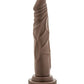 Blush Large Dildo | 7.5" Big Black Dildo | Chocolate Suction Cup Dildo | Best Dildo Blush Novelties