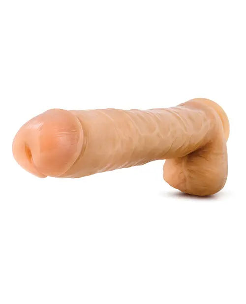 Blush Hung Rider Large Dildo | Bruno 12" Big Dildo | Flesh Suction Cup Dildo | Best Dildo Blush Novelties