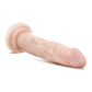 Blush Silicone Dildo | Large Dildo | 7.5" Big Dildo | Vanilla Suction Cup Dildo | Best Dildo Blush Novelties