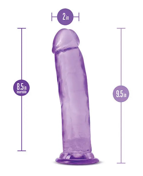 Blush Realistic Dildo | 9" Big Dildo | Thrill n Drill Purple Suction Cup Dildo Blush Novelties