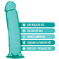 Blush Realistic Dildo | 9" Big Dildo | Thrill n Drill Teal Suction Cup Dildo Blush Novelties