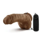 Blush Vibrating Dildo | Boxer 9" Big Dildo | Mocha Suction Cup Dildo Blush Novelties