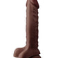 Blush Large Dildo | DJ Big Black Dildo | Chocolate Suction Cup Dildo | Best Dildo Blush Novelties