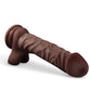 Blush Large Dildo | DJ Big Black Dildo | Chocolate Suction Cup Dildo | Best Dildo Blush Novelties