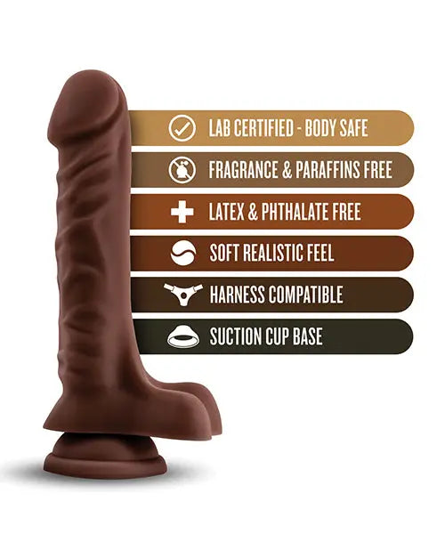 Blush Large Dildo | DJ Big Black Dildo | Chocolate Suction Cup Dildo | Best Dildo Blush Novelties