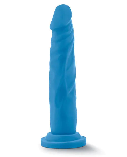 Blush Neo Large Dildo | Dual Density 7.5" Big Dildo | Blue Suction Cup Dildo | Best Dildo Blush Novelties