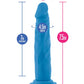 Blush Neo Large Dildo | Dual Density 7.5" Big Dildo | Blue Suction Cup Dildo | Best Dildo Blush Novelties