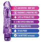 Blush Naturally Yours Wild Ride - Purple Blush Novelties