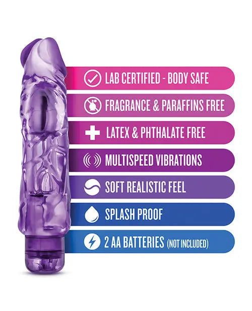 Blush Naturally Yours Wild Ride - Purple Blush Novelties