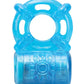 Blush Stay Hard Rechargeable 5 Function Cock Ring- Blue Blush Novelties
