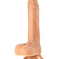 Blush Vibrating Dildo | 7" Thrusting Big Dildo | Vanilla Suction Cup Dildo Blush Novelties