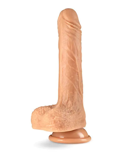 Blush Vibrating Dildo | 7" Thrusting Big Dildo | Vanilla Suction Cup Dildo Blush Novelties