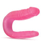 Blush B Yours 12.5" Big Dildo | Sweet Double Dildo | U-Shape Curved Pink Dildo | Realistic Dildo Blush Novelties