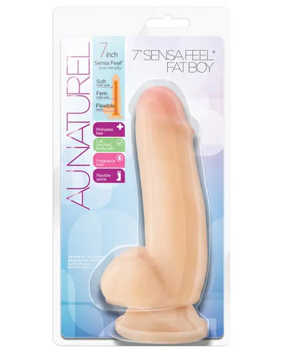 Blush 7" Big Dildo | Fat Boy Beige Realistic Dildo | Suction Cup Dildo Blush Novelties