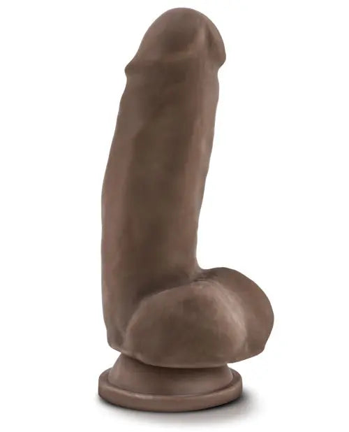 Blush 7" Big Dildo | Fat Boy Chocolate Big Black Dildo | Suction Cup Dildo Blush Novelties