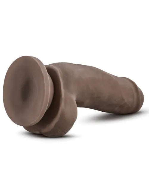 Blush 7" Big Dildo | Fat Boy Chocolate Big Black Dildo | Suction Cup Dildo Blush Novelties