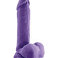 Blush Realistic Dildo | Bold Hero 8" Big Dildo | Purple Suction Cup Dildo Blush Novelties