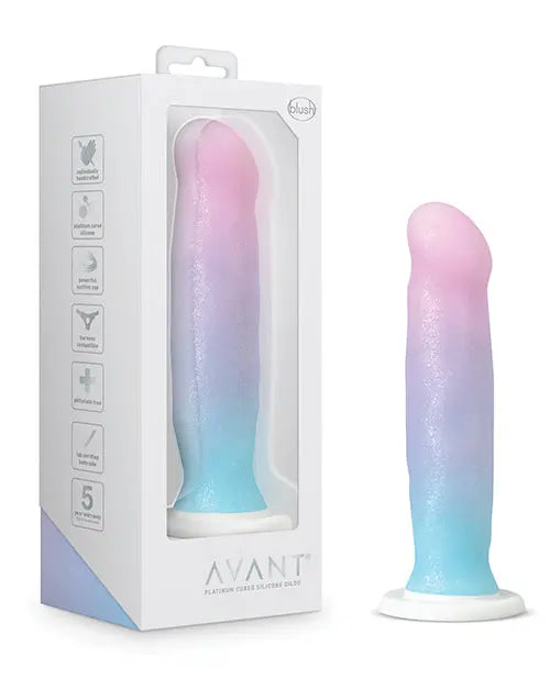 Blush Avant Realistic Dildo | D17 Lucky Big Dildo | Pink Blue Suction Cup Dildo Blush Novelties