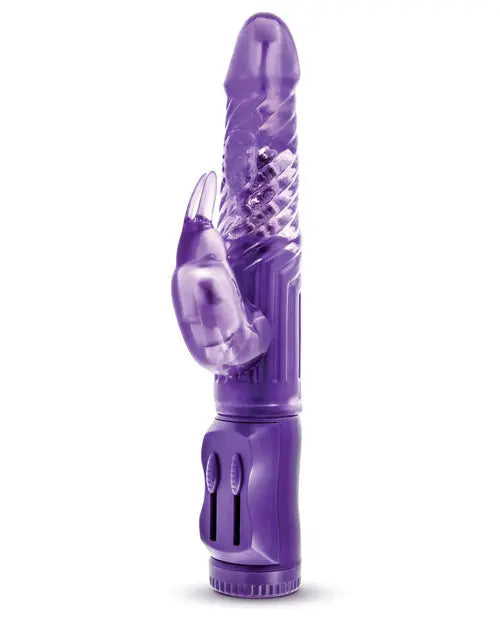 Blush B Yours Rabbit Vibrator | Beginner Bunny G Spot Vibrator | Purple Clit Vibrator | Best Vibrator for Women Blush Novelties