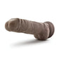 Chocolate Realistic Dildo | Suction Cup Dildo with Balls | 10" Big Black Dildo Blush Novelties