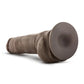 Chocolate Realistic Dildo | Suction Cup Dildo with Balls | 10" Big Black Dildo Blush Novelties
